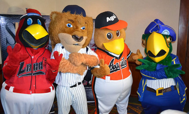 Mascotas de los equipos del béisbol venezolano