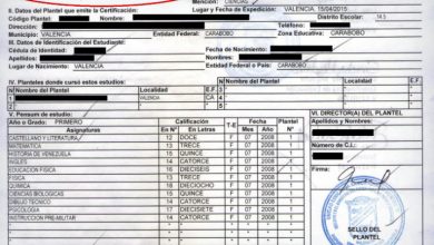 Photo of Notas certificadas en Venezuela: Requisitos