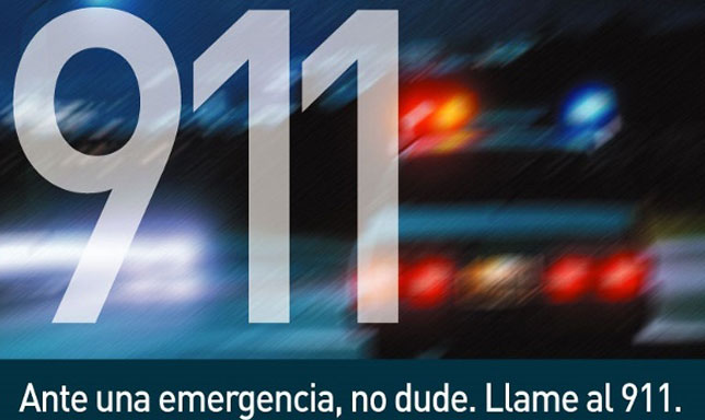 Número de emergencia 911